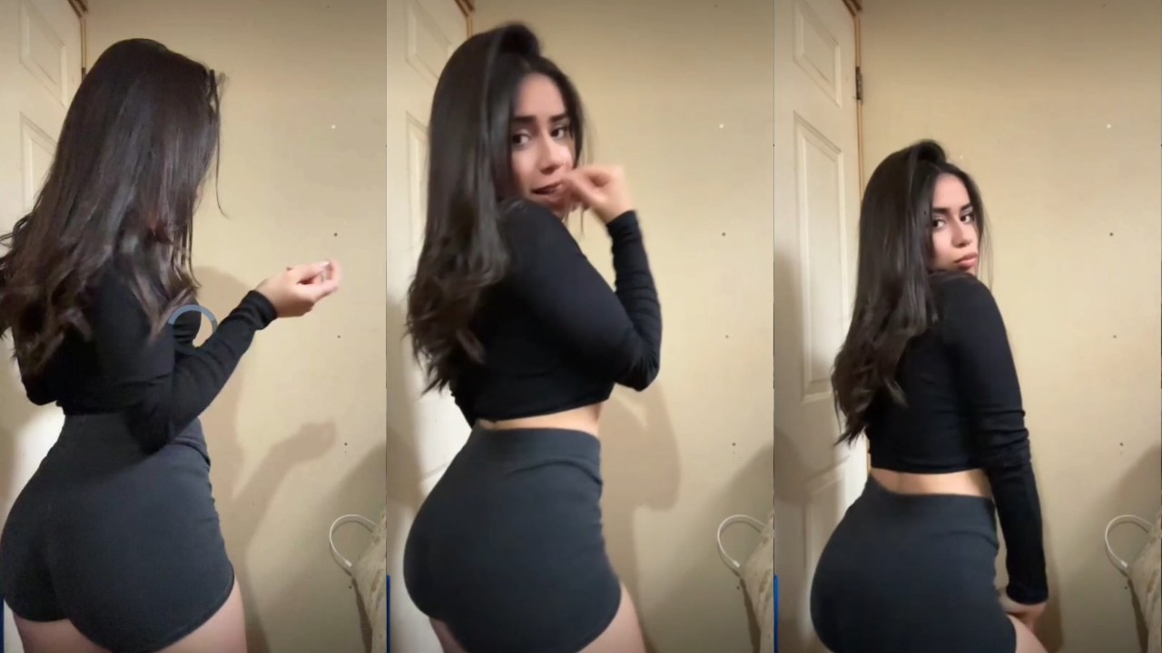 Baile sexi de la tiktoker chilena cata belen