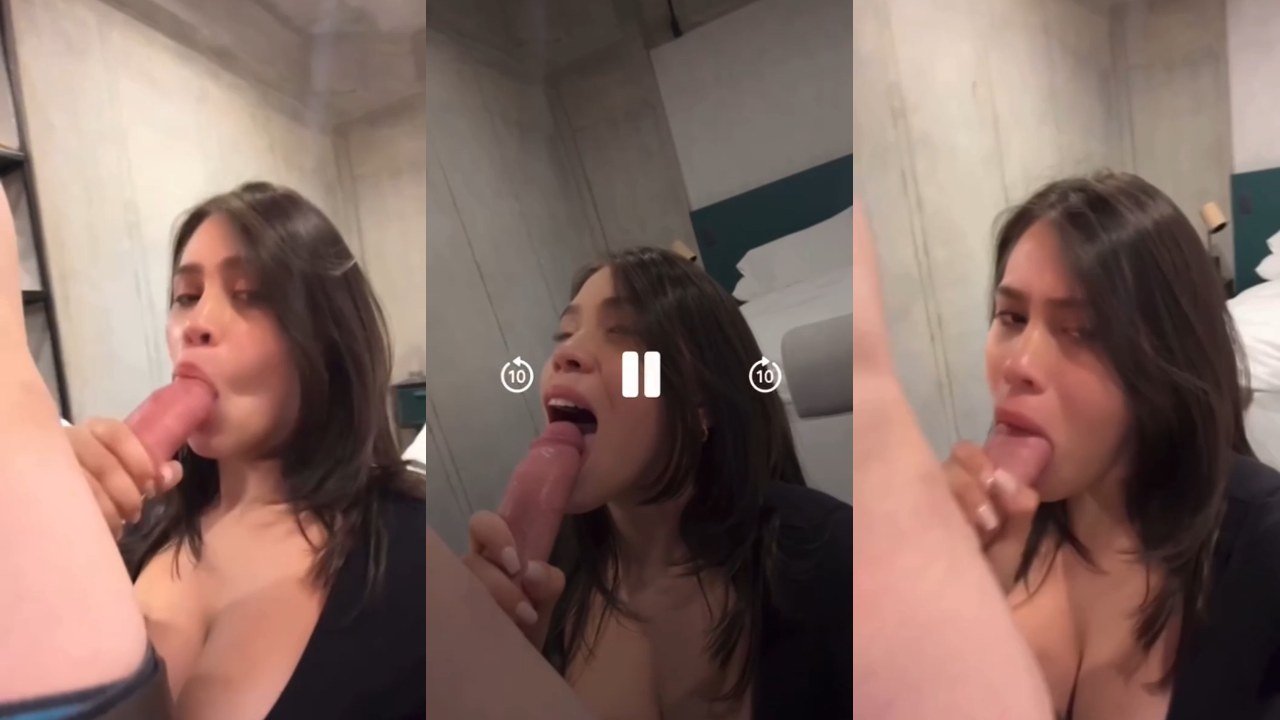 Dayanna Vargas mamando verga hasta tomarse toda la lechita