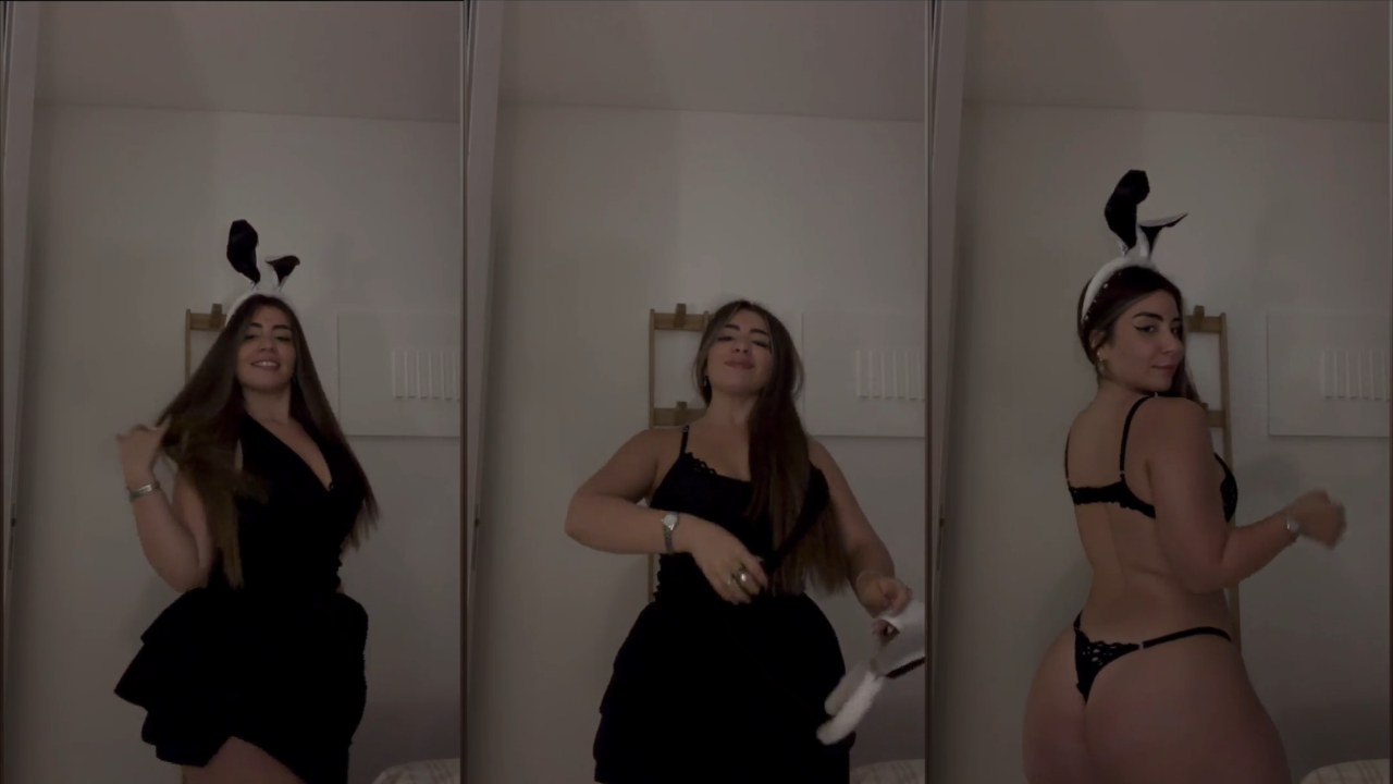 Nahi Caceres desnudandose en OF