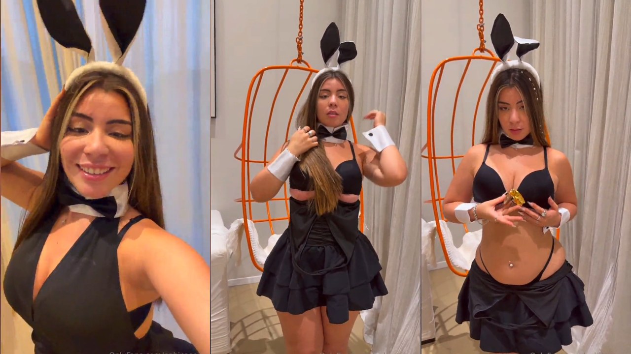 Argentina Nahi Caceres desnudandose pack