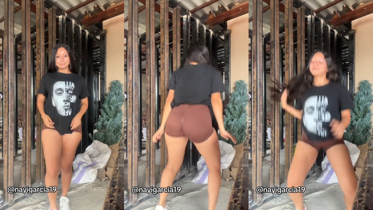Nayeli Garcia moviendolo rico
